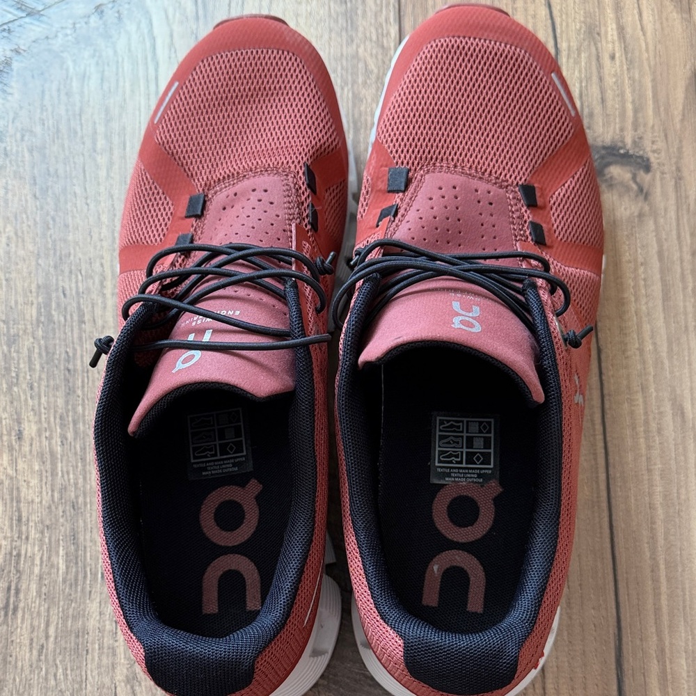 On Cloud 5 Running Shoes | Ruby Rust Red | Women’s 9.5 - Picture 9 of 9
